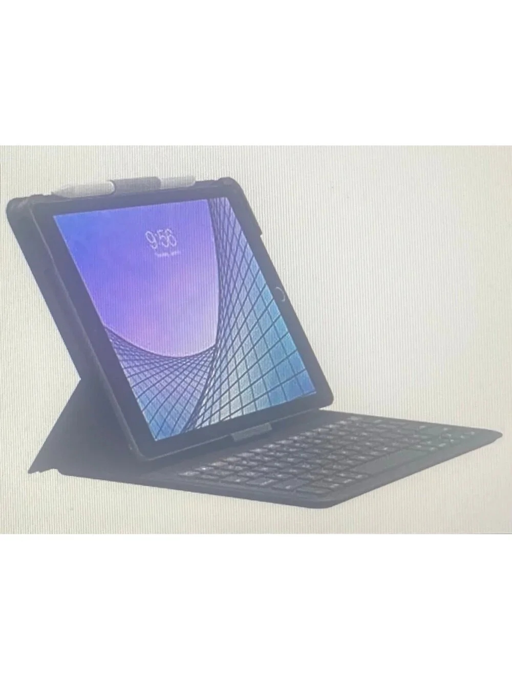 Zagg Messenger Folio 2 Tablet Keyboard and Case for iPad 9,8,7Gen/iPadAir3rd Gen